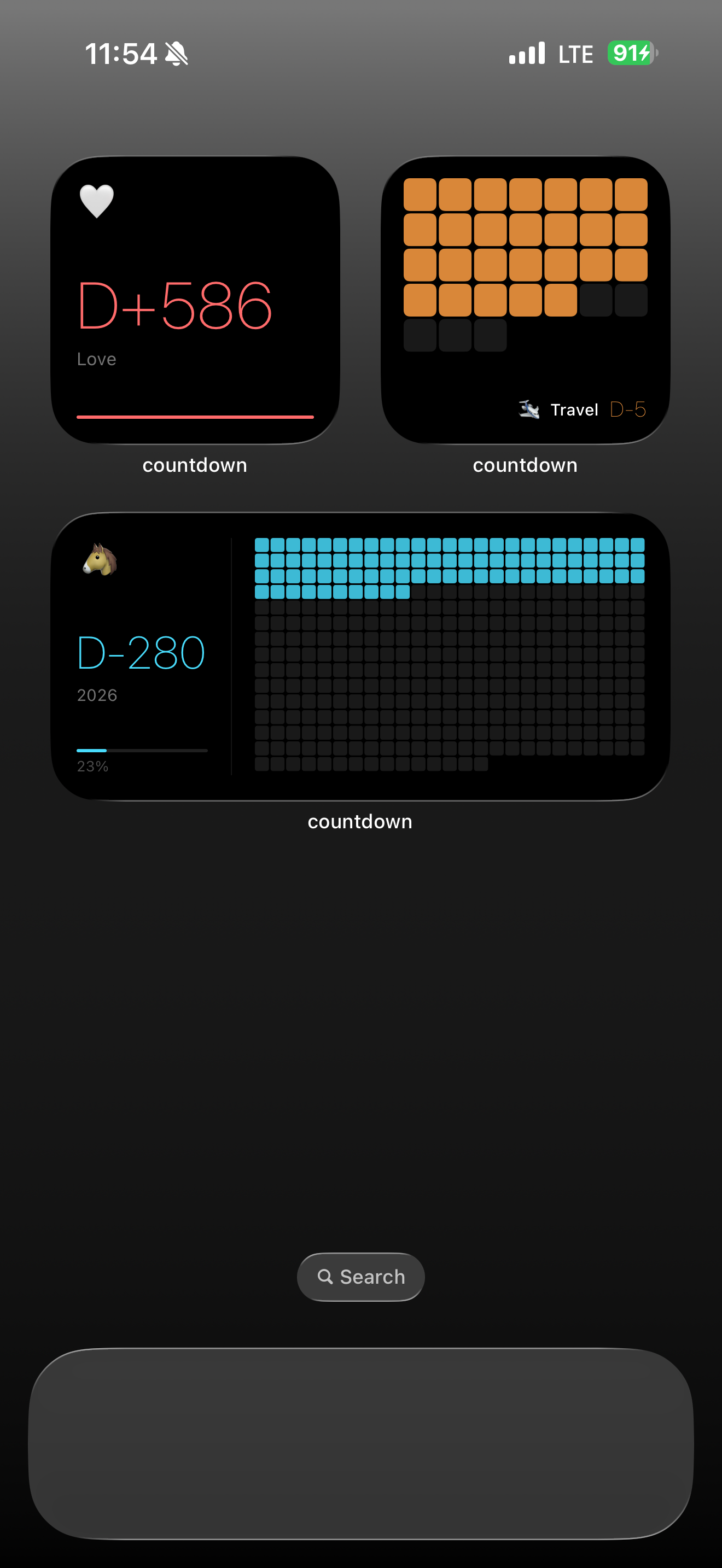 Countdown app screenshot 2